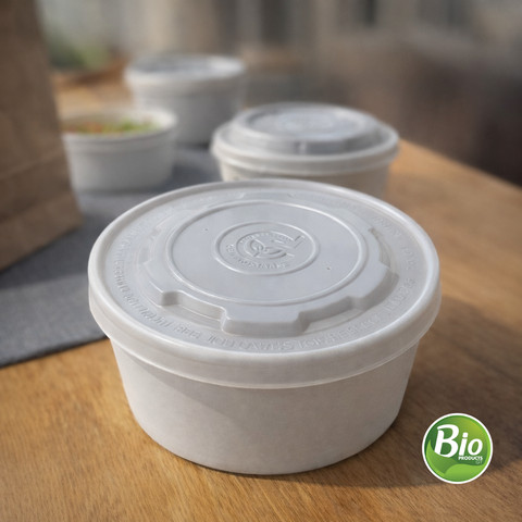 Tapa de PLA para Ensaladera 16 a 32 oz