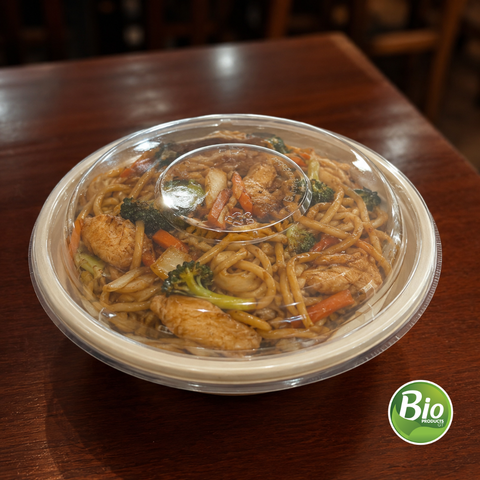 Tapa de PLA para Contenedor Redondo 24-32 oz