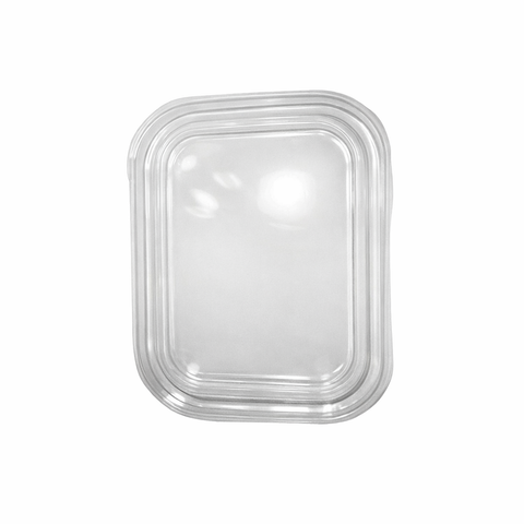 Tapa PLA para Contenedor Bagazo de Trigo 1000 ml cuadrado