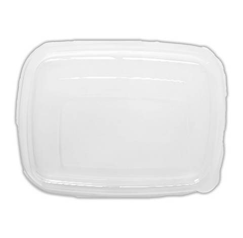 Tapa PLA para Contenedor Bagazo de Trigo 900 y 1000 ml Rectangular