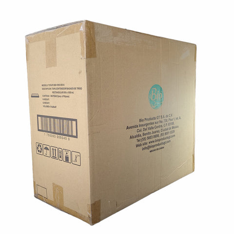 Tapa PLA para Contenedor Bagazo de Trigo 900 y 1000 ml Rectangular
