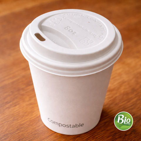 Tapa de PLA para Vaso 8 oz