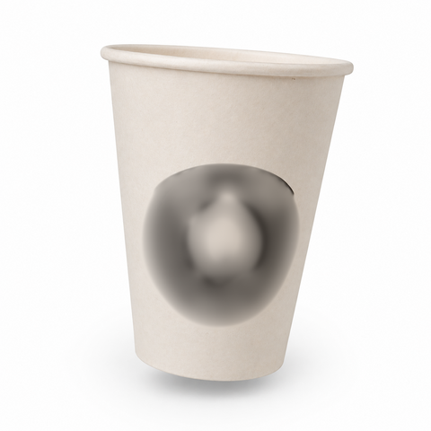 Vaso de Papel + PLA para Bebida Caliente 12 oz Personalizado en Liquidación