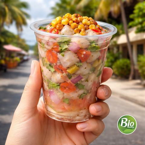Vaso de PLA para Bebida Fría 12-14 oz
