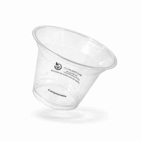 Vaso de PLA para Bebida Fría 9 oz