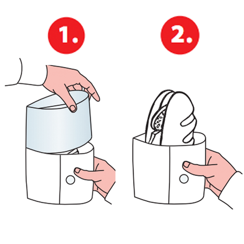 Bolsa Snack de Papel para Panini 21.5×7.5 cm