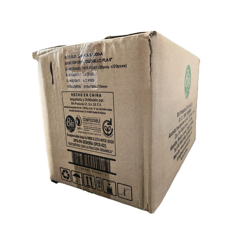 Cuchillo Compostable de PLA 6″
