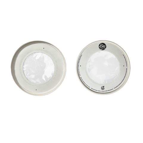 Tapa con ventana de PLA 16 oz a 32 oz