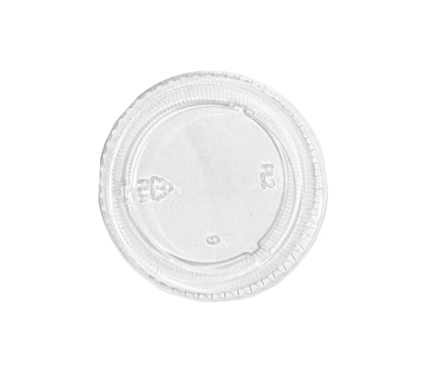 Tapa Compostable de PLA para Vaso Soufle de 2 oz